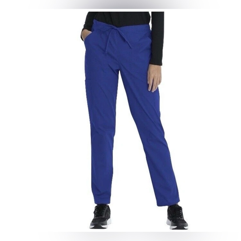 NWT Scrubstar Women Drawstring Scrub
Pant Plus Sz 3X Blue Stretch Easy Fit Pocke